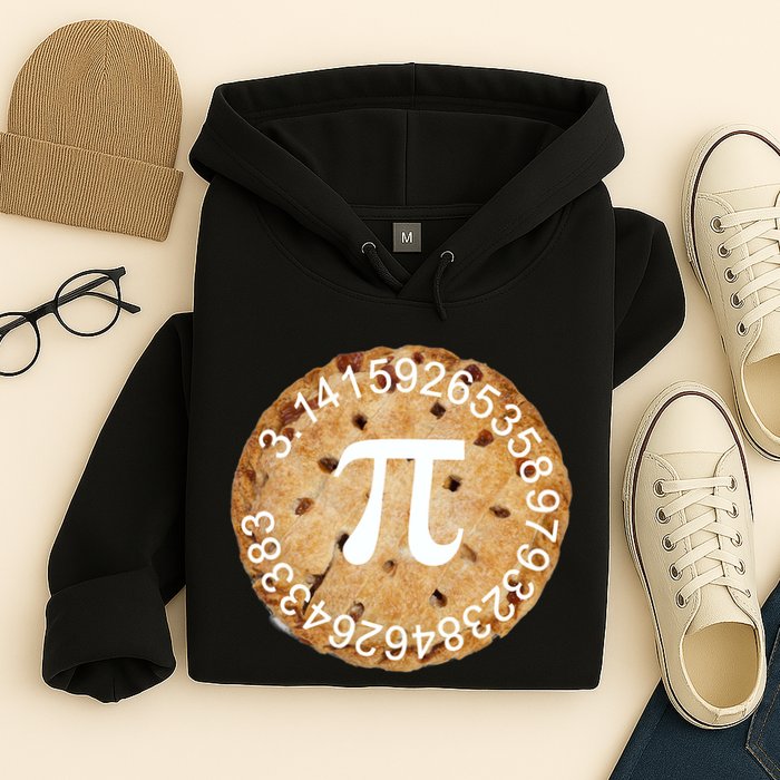 Pi Day Apple Pie 3.14 Cool Numbers Hoodie