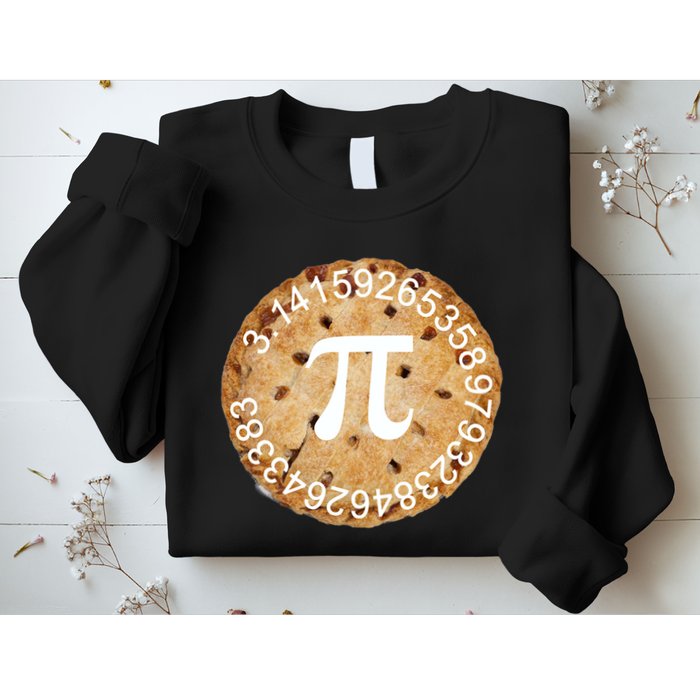 Pi Day Apple Pie 3.14 Cool Numbers Sweatshirt