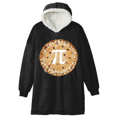 Pi Day Apple Pie 3.14 Cool Numbers Hooded Wearable Blanket