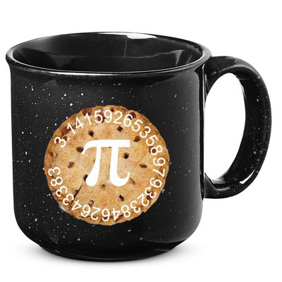 Pi Day Apple Pie 3.14 Cool Numbers 15oz Campfire Ceramic Mug