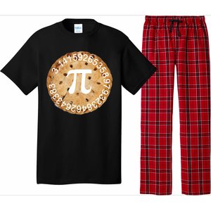 Pi Day Apple Pie 3.14 Cool Numbers Pajama Set