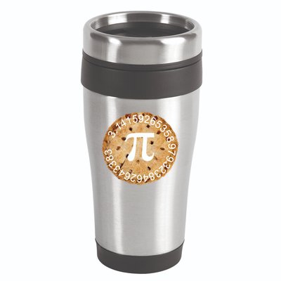 Pi Day Apple Pie 3.14 Cool Numbers 16oz Travel Tumbler