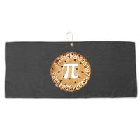 Pi Day Apple Pie 3.14 Cool Numbers Large Microfiber Waffle Golf Towel