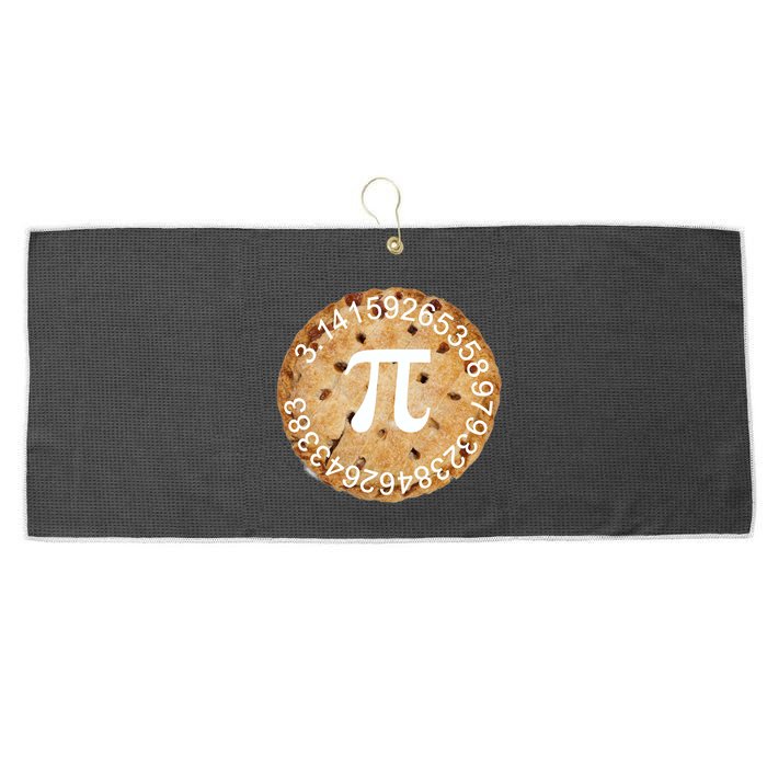 Pi Day Apple Pie 3.14 Cool Numbers Large Microfiber Waffle Golf Towel