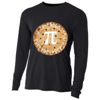 Pi Day Apple Pie 3.14 Cool Numbers Cooling Performance Long Sleeve Crew