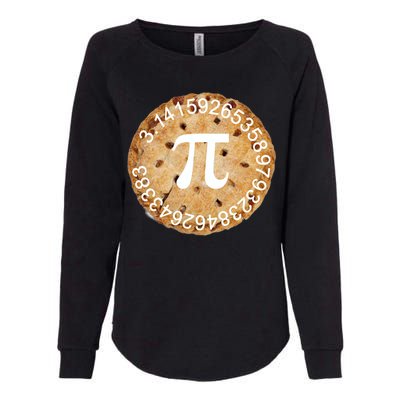 Pi Day Apple Pie 3.14 Cool Numbers Womens California Wash Sweatshirt