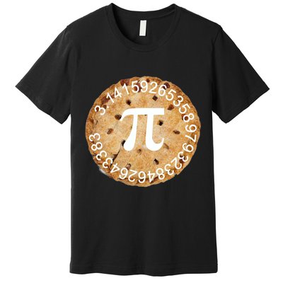 Pi Day Apple Pie 3.14 Cool Numbers Premium T-Shirt