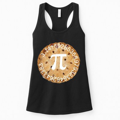 Pi Day Apple Pie 3.14 Cool Numbers Womens Tank Top