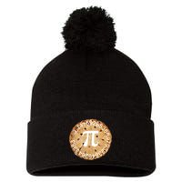 Pi Day Apple Pie 3.14 Cool Numbers Pom Pom 12in Knit Beanie