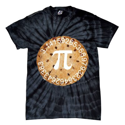 Pi Day Apple Pie 3.14 Cool Numbers Tie-Dye T-Shirt