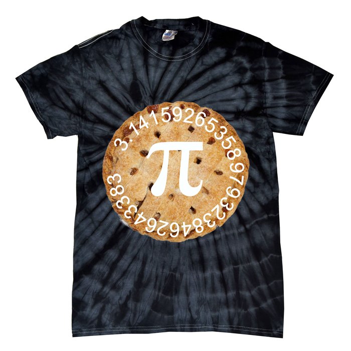 Pi Day Apple Pie 3.14 Cool Numbers Tie-Dye T-Shirt