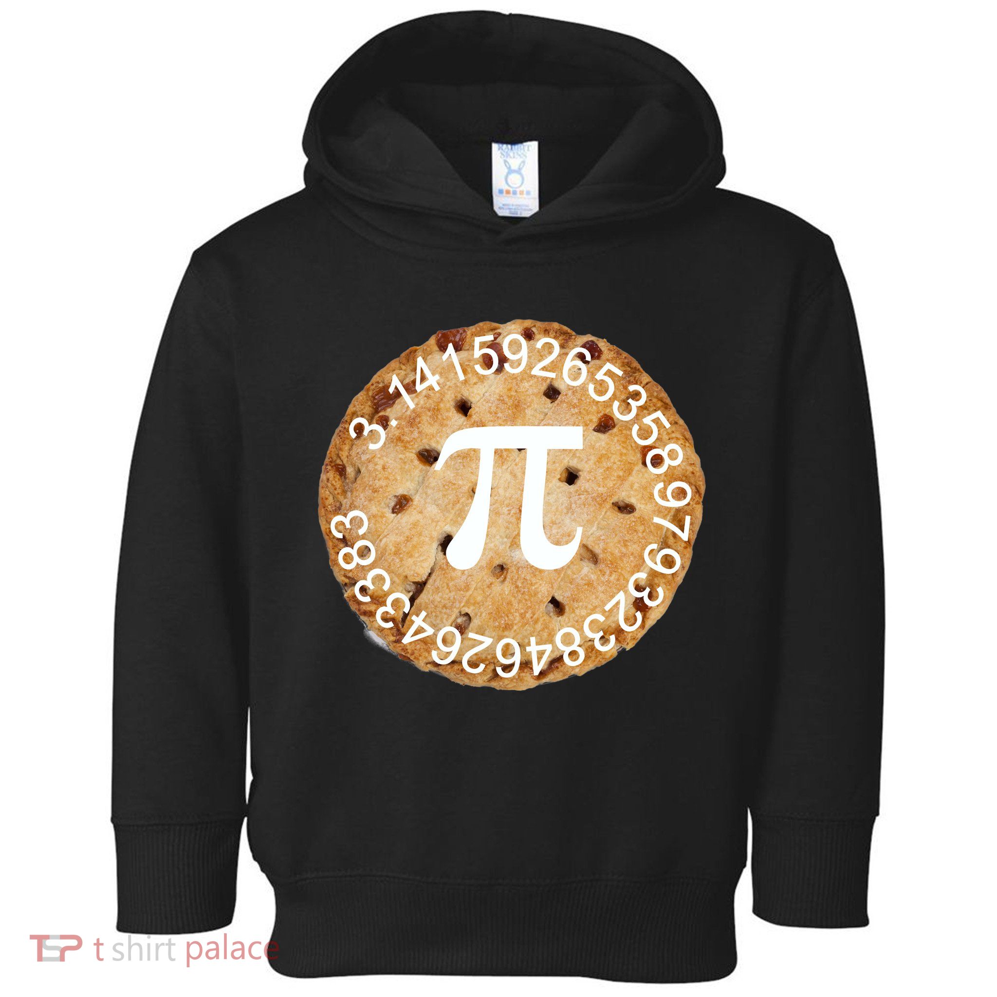 Pi Day Apple Pie 3.14 Cool Numbers Toddler Hoodie
