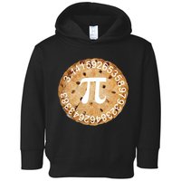 Pi Day Apple Pie 3.14 Cool Numbers Toddler Hoodie