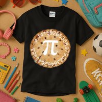 Pi Day Apple Pie 3.14 Cool Numbers Kids T-Shirt