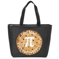 Pi Day Apple Pie 3.14 Cool Numbers Zip Tote Bag