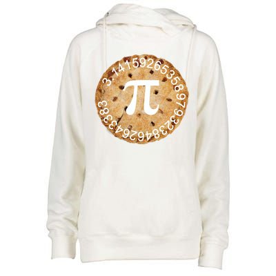 Pi Day Apple Pie 3.14 Cool Numbers Womens Funnel Neck Pullover Hood