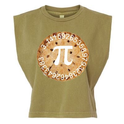 Pi Day Apple Pie 3.14 Cool Numbers Garment-Dyed Women's Muscle Tee