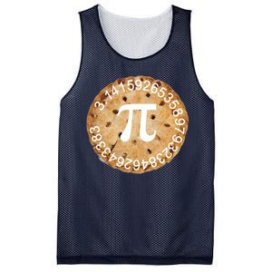 Pi Day Apple Pie 3.14 Cool Numbers Mesh Reversible Basketball Jersey Tank