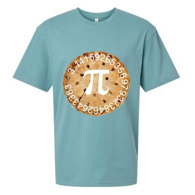 Pi Day Apple Pie 3.14 Cool Numbers Sueded Cloud Jersey T-Shirt
