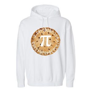 Pi Day Apple Pie 3.14 Cool Numbers Garment-Dyed Fleece Hoodie