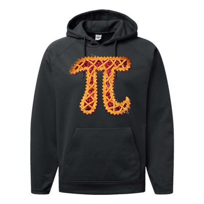 Pi Day Delicious Pie Performance Fleece Hoodie