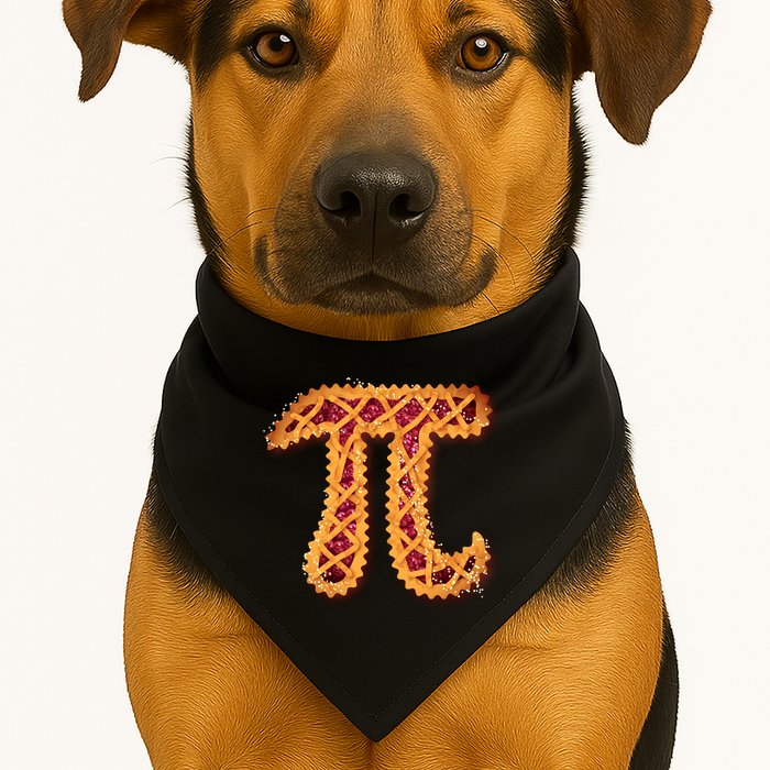 Pi Day Delicious Pie USA-Made Doggie Bandana
