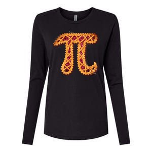 Pi Day Delicious Pie Womens Cotton Relaxed Long Sleeve T-Shirt