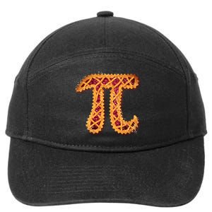 Pi Day Delicious Pie 7-Panel Snapback Hat