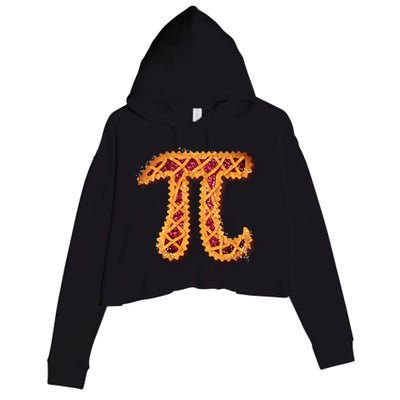 Pi Day Delicious Pie Crop Fleece Hoodie