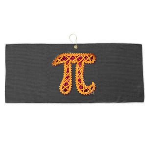 Pi Day Delicious Pie Large Microfiber Waffle Golf Towel