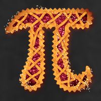 Pi Day Delicious Pie Golf Towel