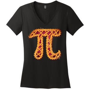 Pi Day Delicious Pie Women's V-Neck T-Shirt