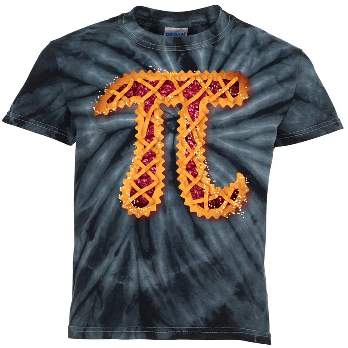 Pi Day Delicious Pie Kids Tie-Dye T-Shirt