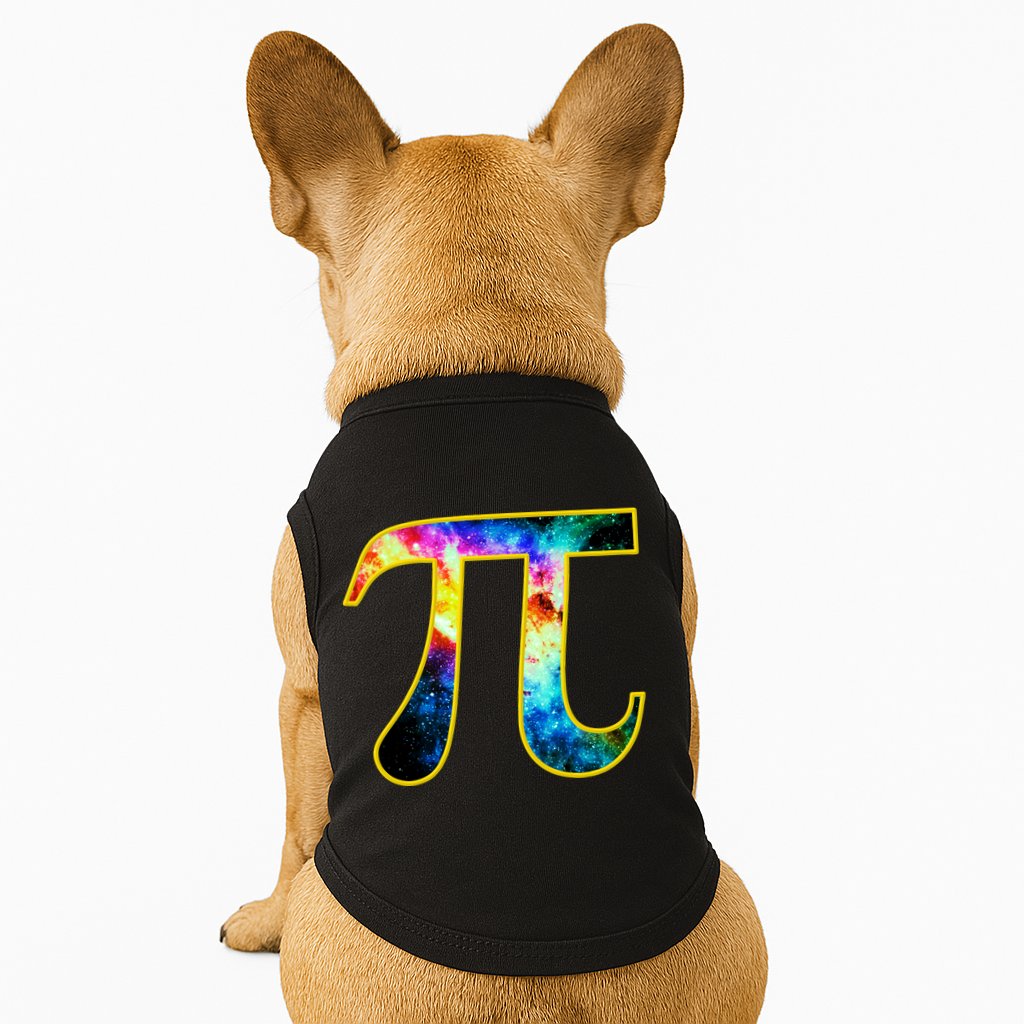 Pi Day Galaxy 3.14 Doggie Tank