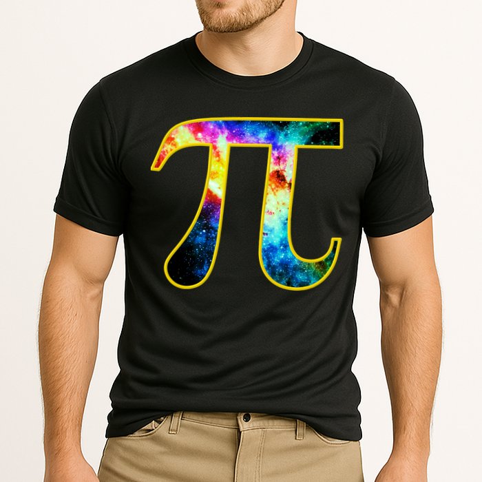 Pi Day Galaxy 3.14 Cooling Performance Crew T-Shirt