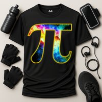 Pi Day Galaxy 3.14 Cooling Performance Crew T-Shirt
