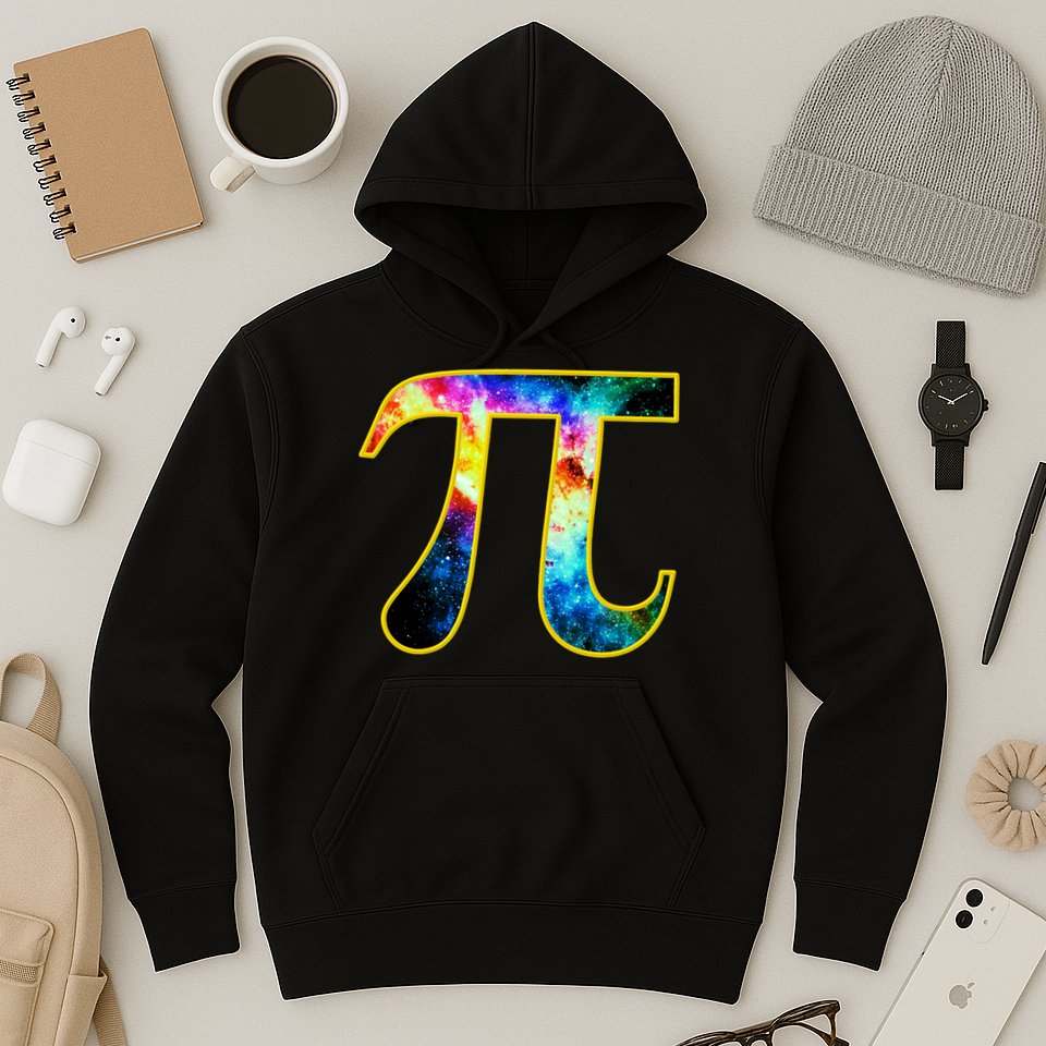 Pi Day Galaxy 3.14 Hoodie