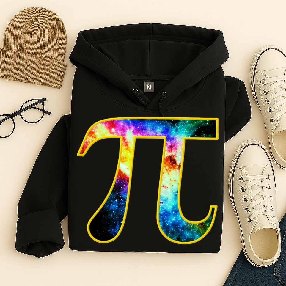 Pi Day Galaxy 3.14 Hoodie