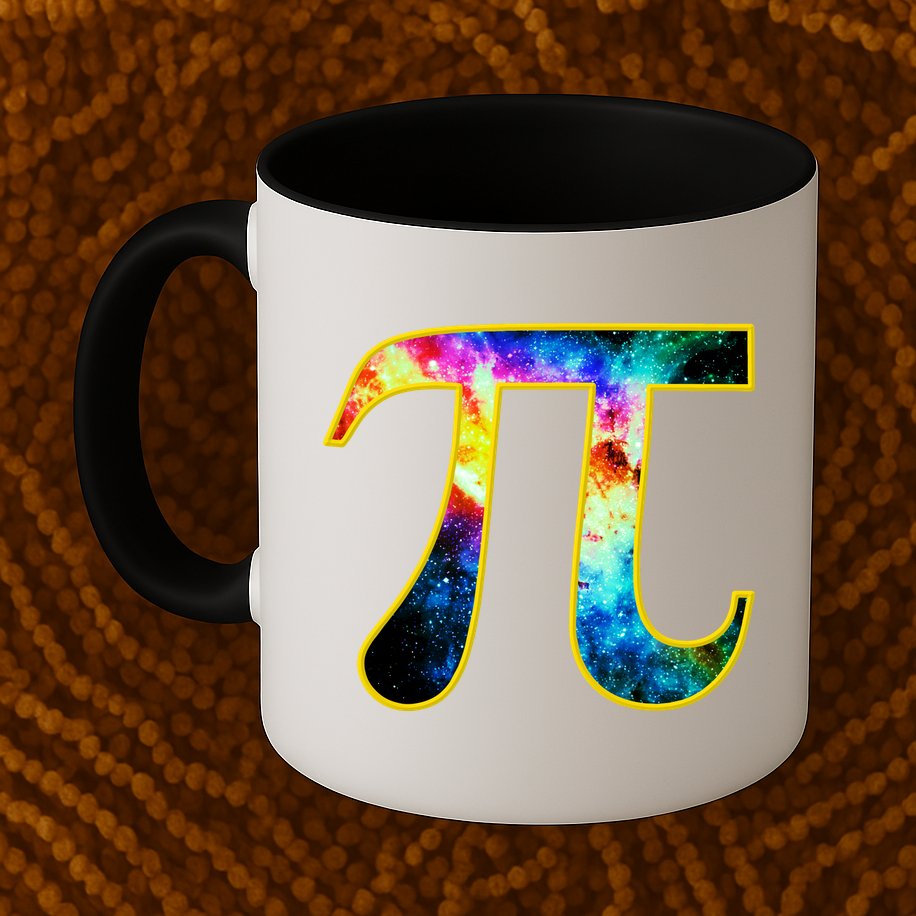 Pi Day Galaxy 3.14 Mug