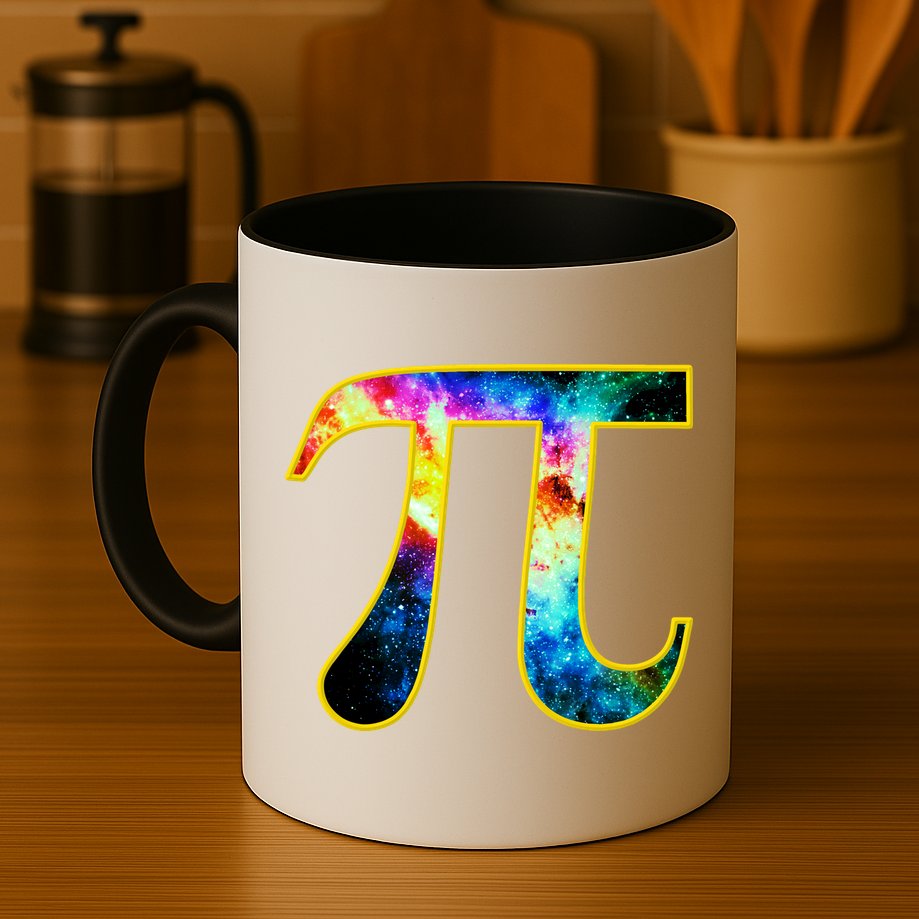 Pi Day Galaxy 3.14 Mug