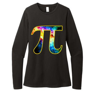 Pi Day Galaxy 3.14 Womens CVC Long Sleeve Shirt