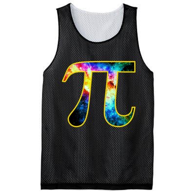 Pi Day Galaxy 3.14 Mesh Reversible Basketball Jersey Tank