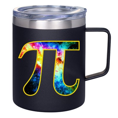 Pi Day Galaxy 3.14 12oz Stainless Steel Coffee Mug