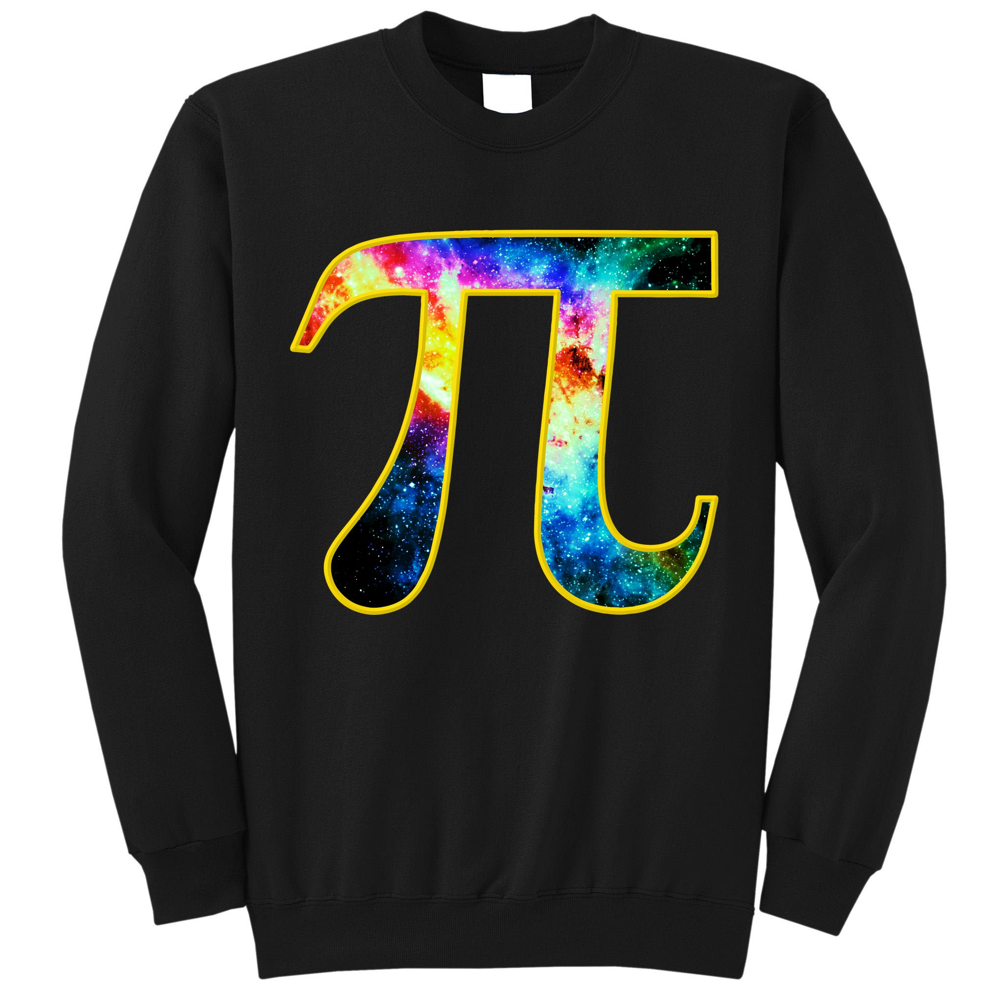 Pi Day Galaxy 3.14 Tall Sweatshirt