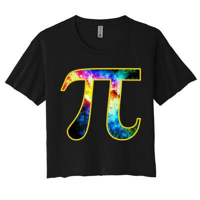 Pi Day Galaxy 3.14 Crop Top