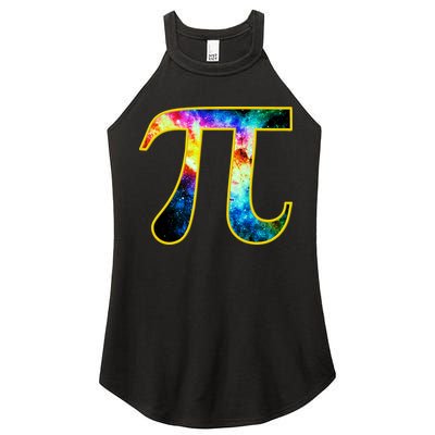 Pi Day Galaxy 3.14 Women's Perfect Tri Rocker Tank