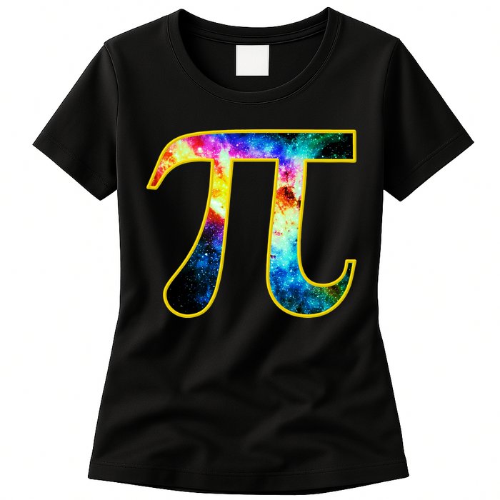 Pi Day Galaxy 3.14 Womens T-Shirt