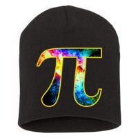 Pi Day Galaxy 3.14 Short Acrylic Beanie