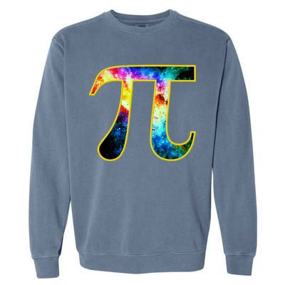 Pi Day Galaxy 3.14 Garment-Dyed Sweatshirt