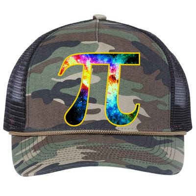 Pi Day Galaxy 3.14 Retro Rope Trucker Hat Cap